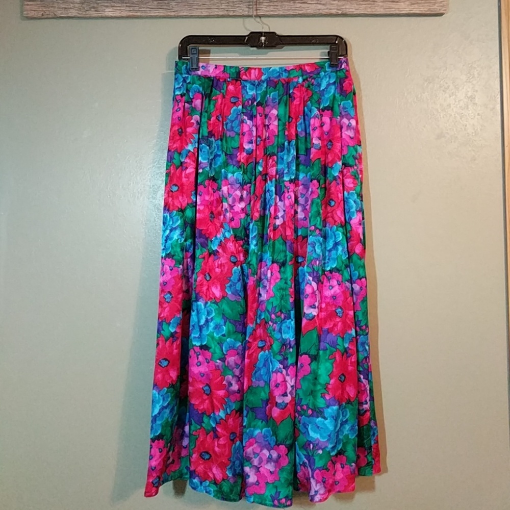 Vintage silk skirt
